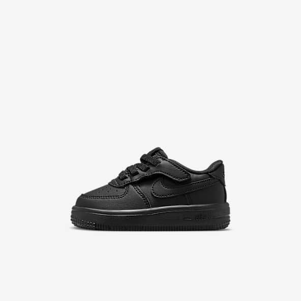 Black Air Force 1 Low Top Shoes. Nike CA